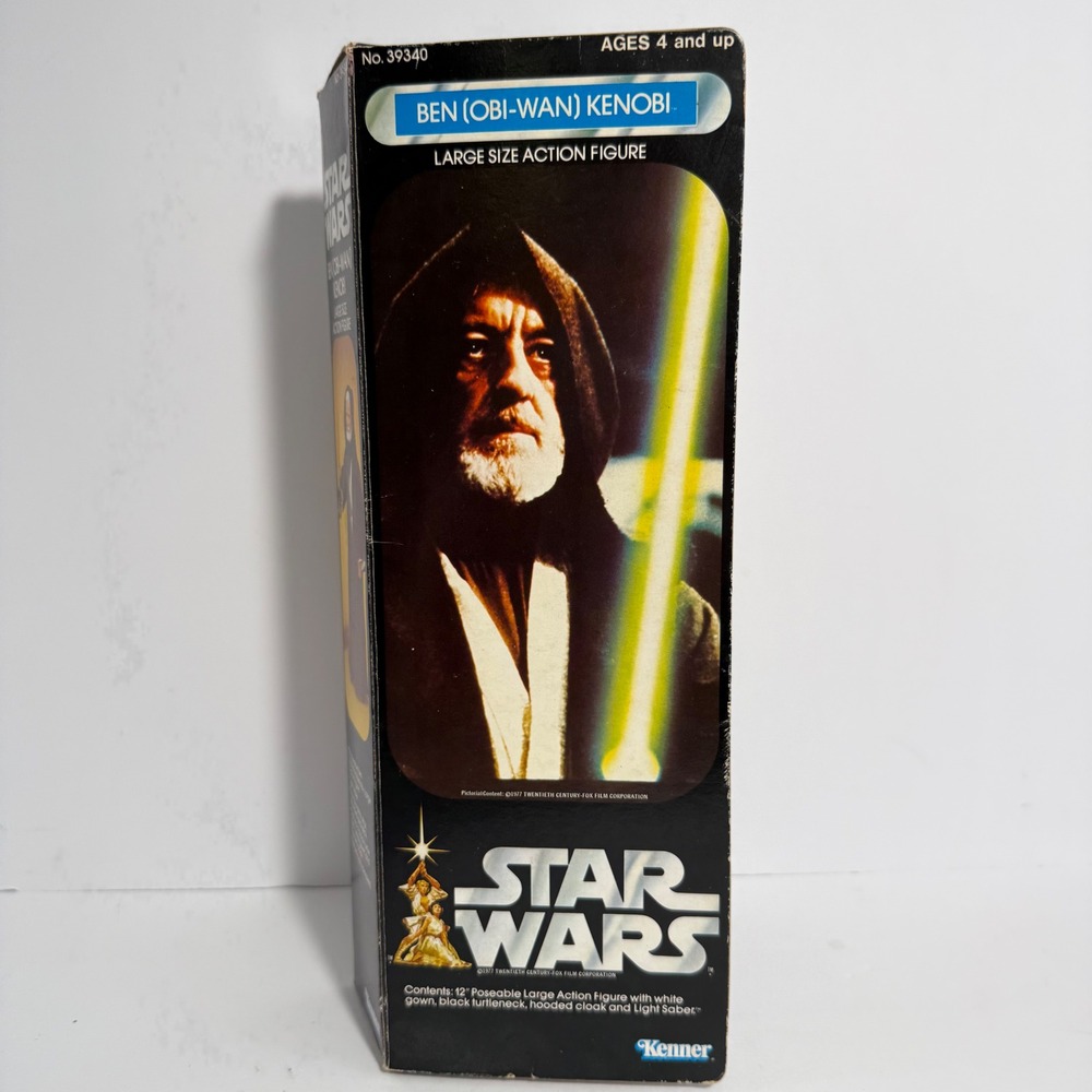 Vintage 1978 Kenner Star Wars Ben Obi-Wan Kenobi 12" Large Action Figure 39340